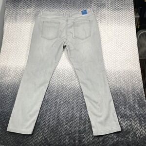 Mugsy Jeans Mens 42x32 Gray Johnnys Slim Straight Leg Stretch Casual FLX3NLG